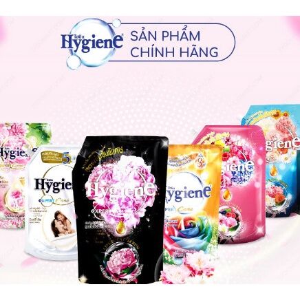 Nước xả vải Hygiene Expert Care Thái Lan đậm đặc trắng và đen
