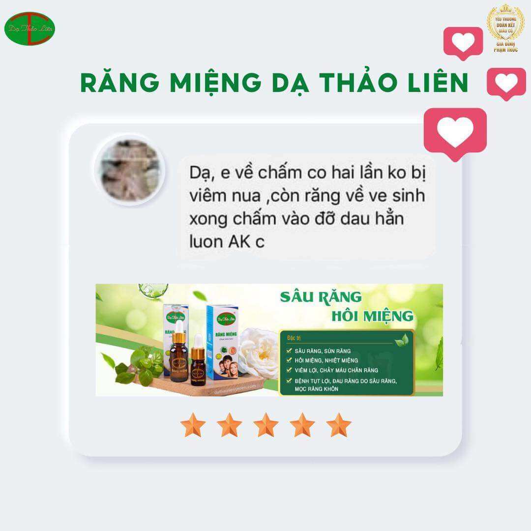Tinh dầu răng miệng Dạ Thảo Liên 5ml