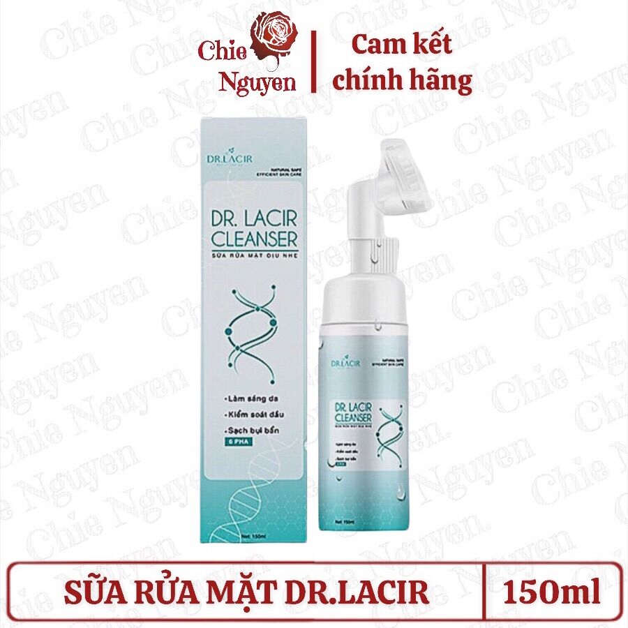 Sữa rửa mặt dịu nhẹ cho da nhạy cảm Dr.Lacir 150ml