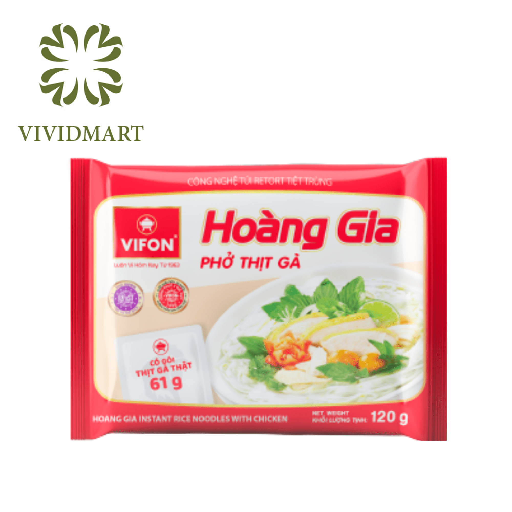 - vifon - hoang gia pho instant rice noodle with chicken and hoang gia pho with beef