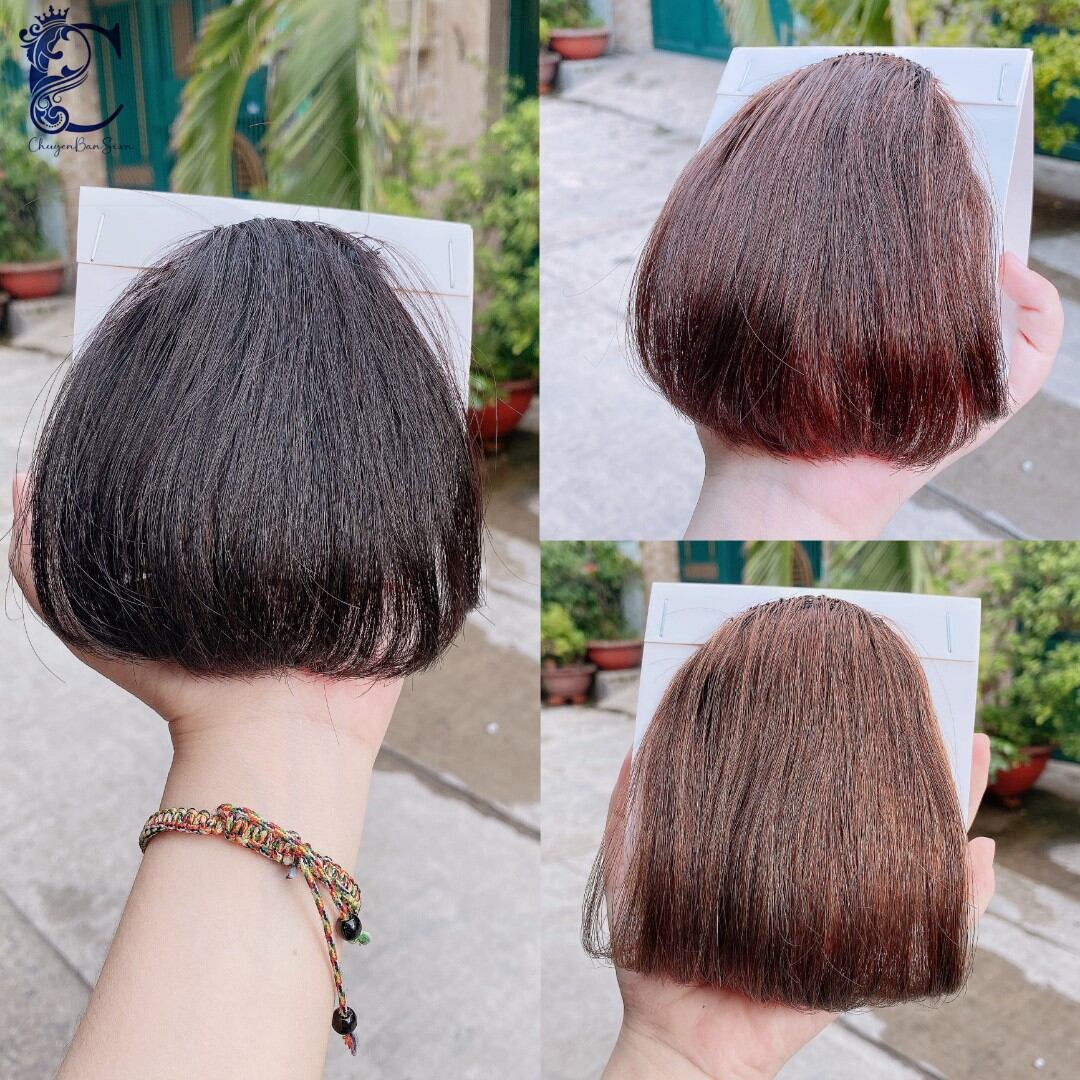 tóc mái ngố tóc thật k pas