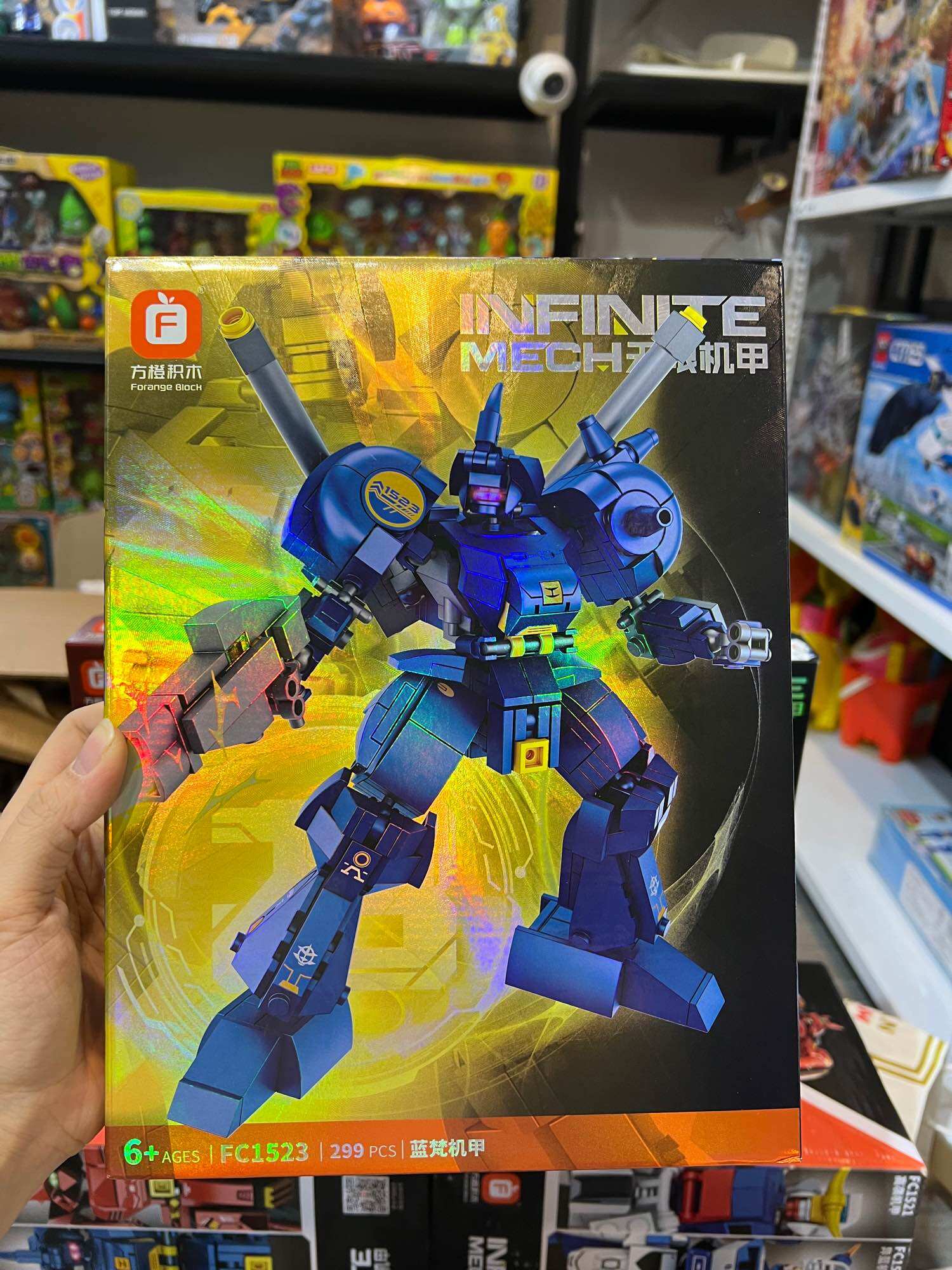 Lắp ráp xếp hình Gundam robot loại đẹp (Ảnh thật shop chụp)