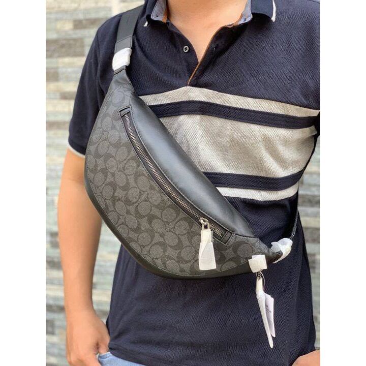 C0ACH WARREN BELT BAG da cao cấp xịn xò
