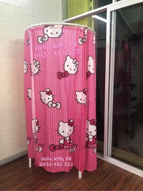 [Freeship MAX] Màn rèm HelloKitty PR 180*180cm