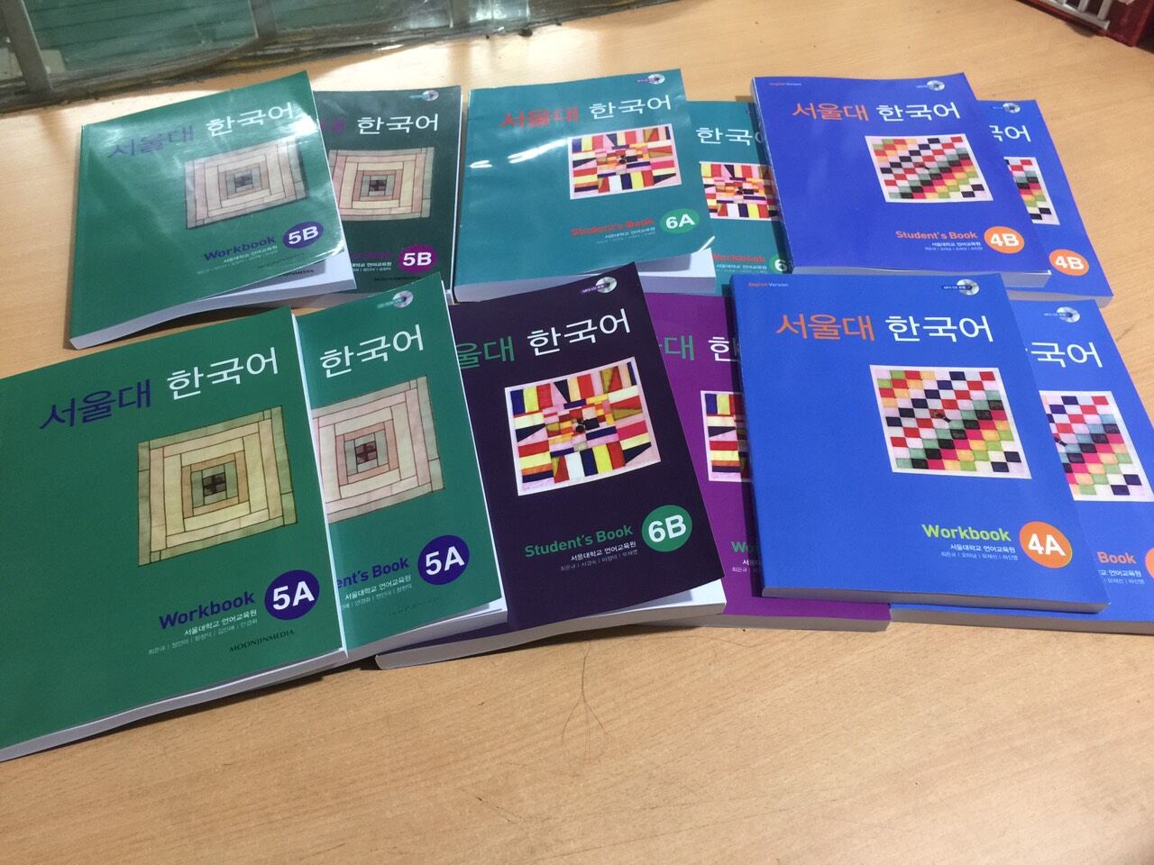 Bộ Seoul từ 1A đến 6B (24 Quyển) full màu (Sb và wb)