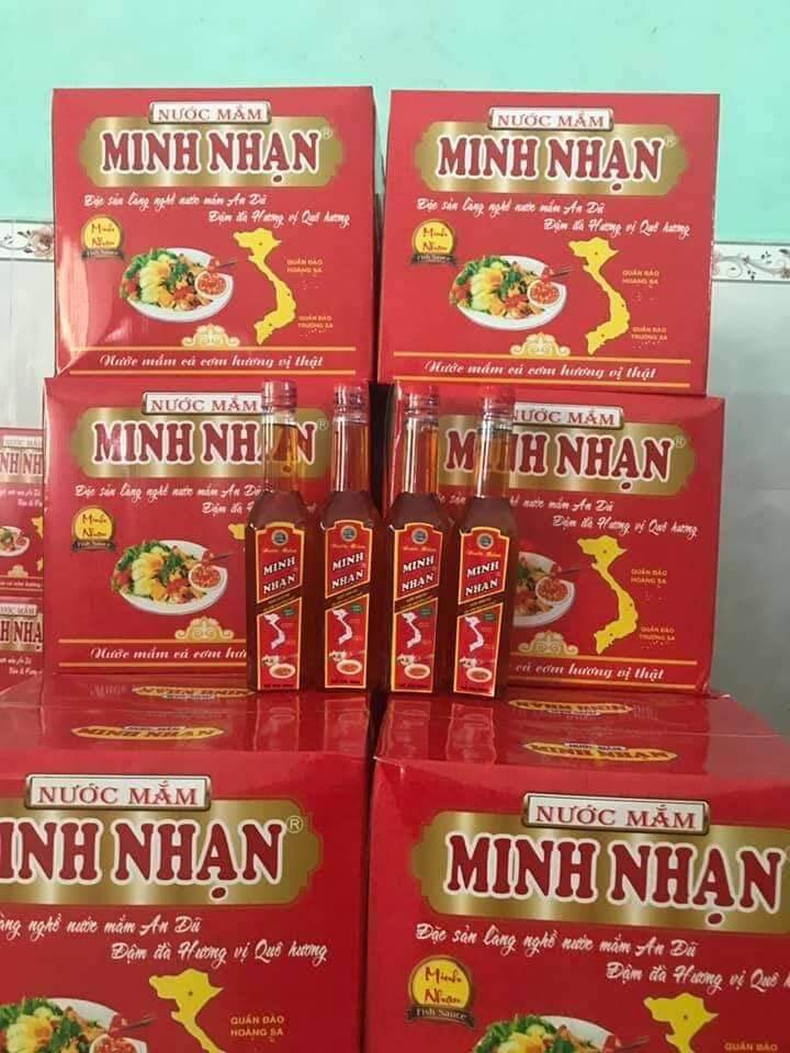 Nước mắm bình định mình nhạn 0,5 lít