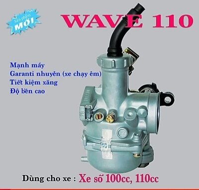 bình xăng con chế khí wave rsx wave s 110cc  b110