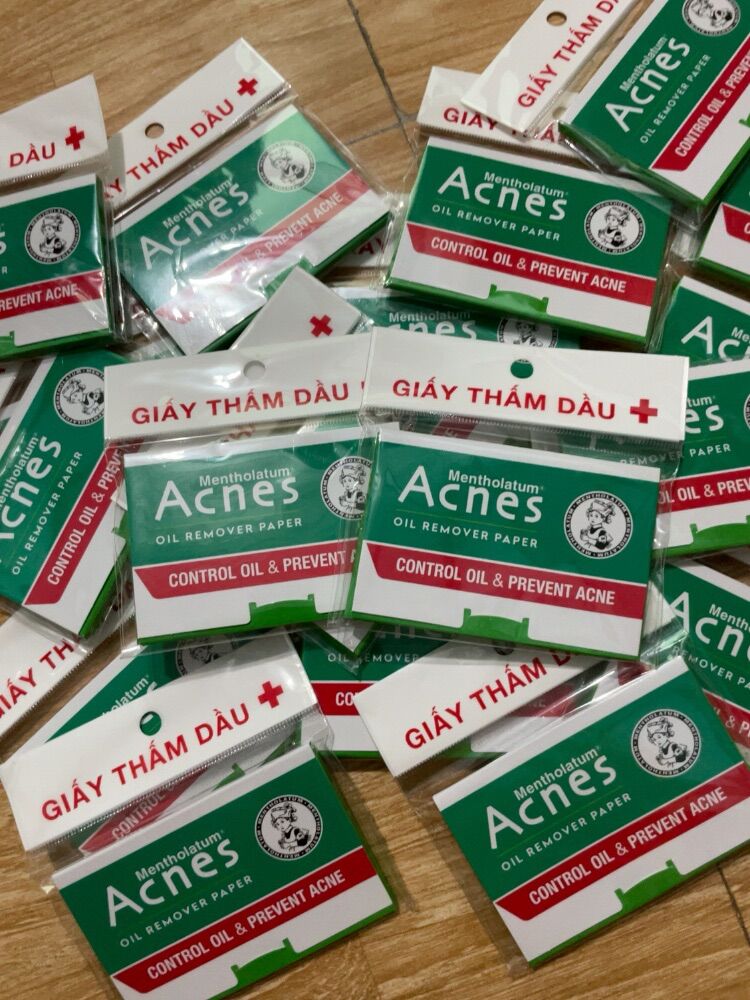 Giấy thấm dầu Acnes Oil Remover 100 tờ