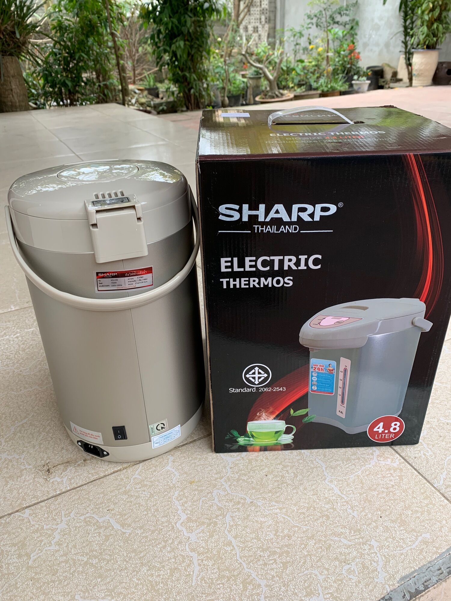 PHÍCH ĐIỆN SHARP BÌNH THỦY ĐIỆN SHARP THÁI LAN 4.8L