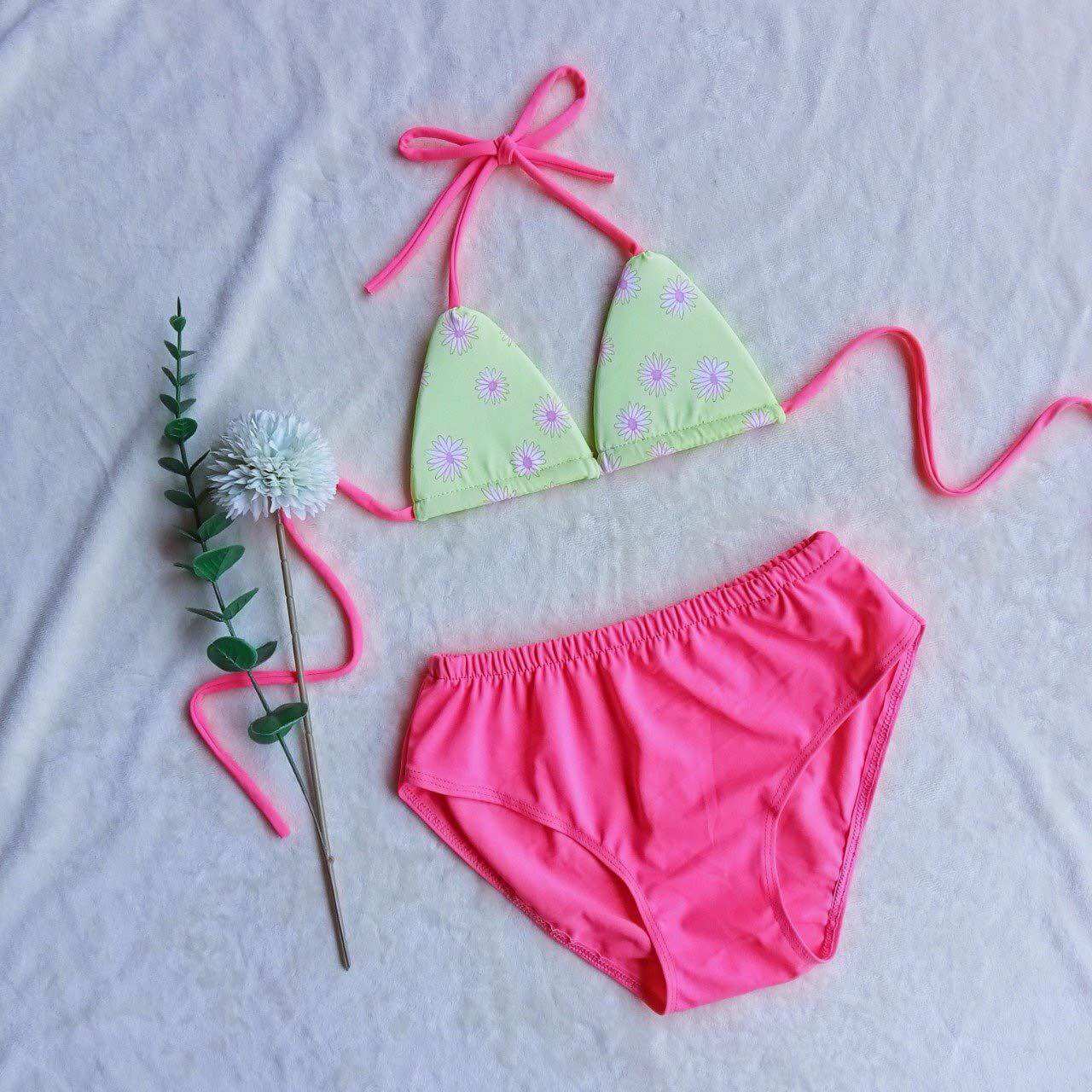 Đồ Bơi 2 Mảnh Cho Bé Gái |Bikini Cho Bé Diện Hè