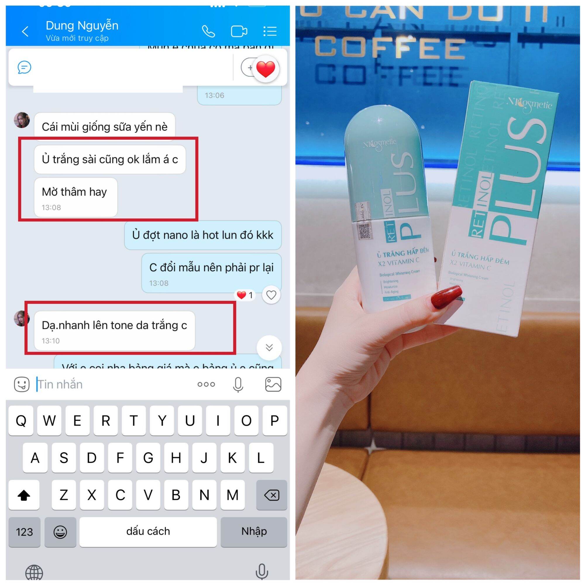[GIÁ SỈ] COMBO 5 Ủ TRẮNG HẤP ĐÊM RETINOL PLUS_ NP COSMETICS