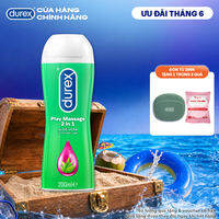 Gel bôi trơn Durex Play Massage gốc nước 200ml/chai