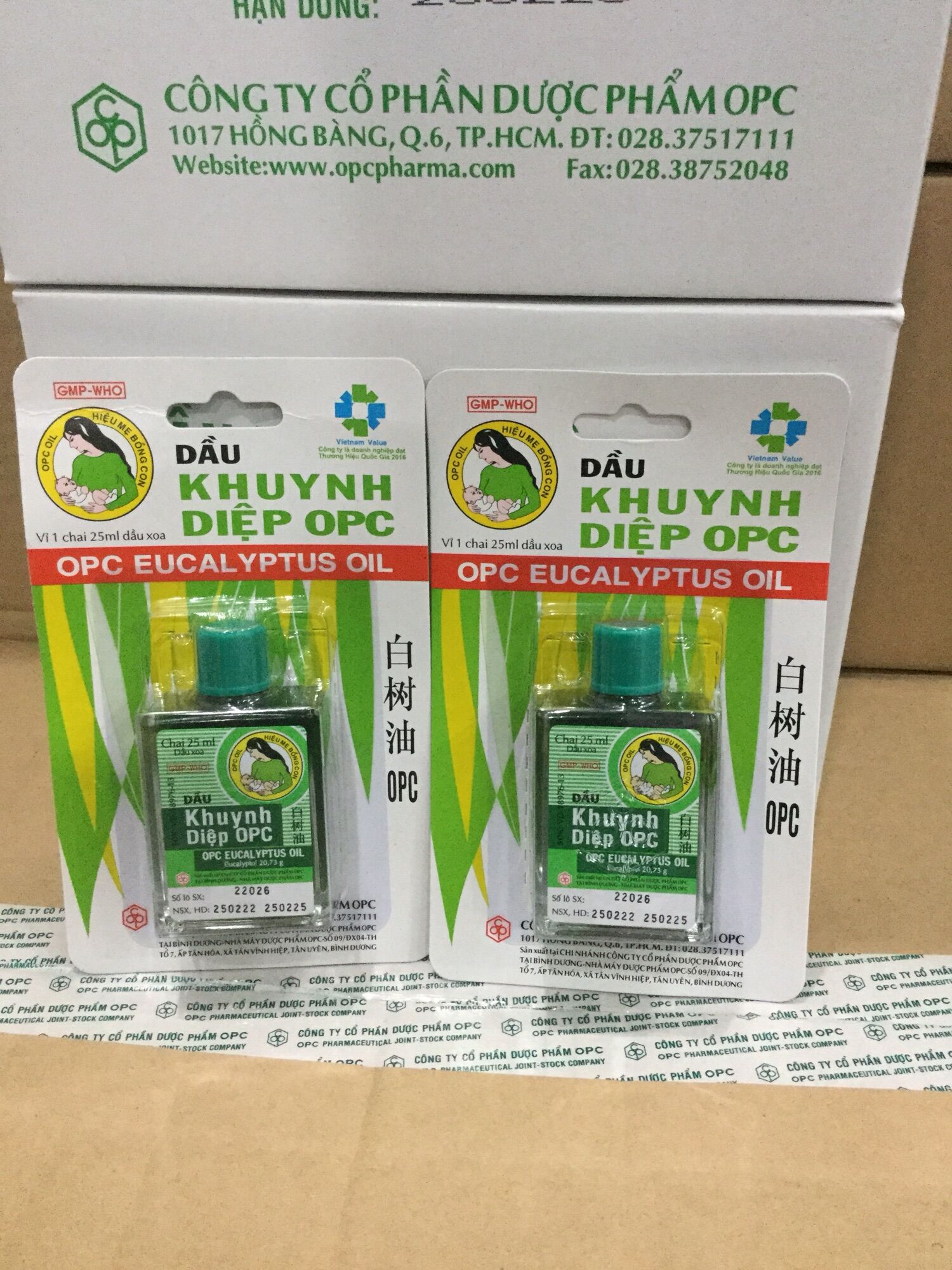 DẦU KHUYNH DIỆP OPC ( CHAI 25ML )