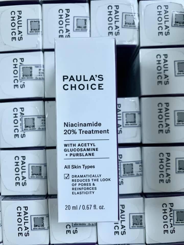 Serum 20% niacinamide treatment clinical paula s choice thu nhỏ lỗ chân - ảnh sản phẩm 5