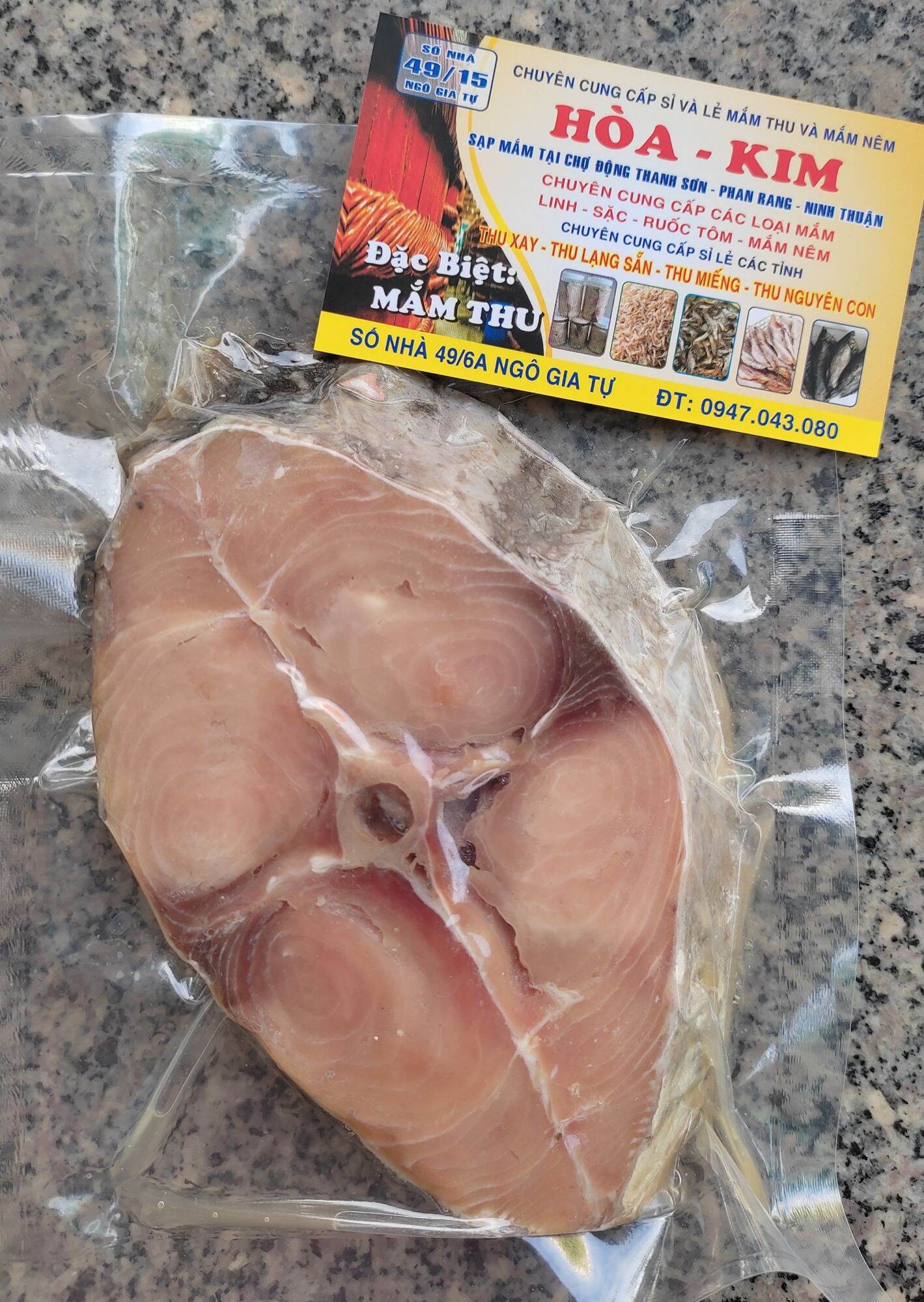 Mắm thu cắt lát 200g -Hoà Kim Phan Rang