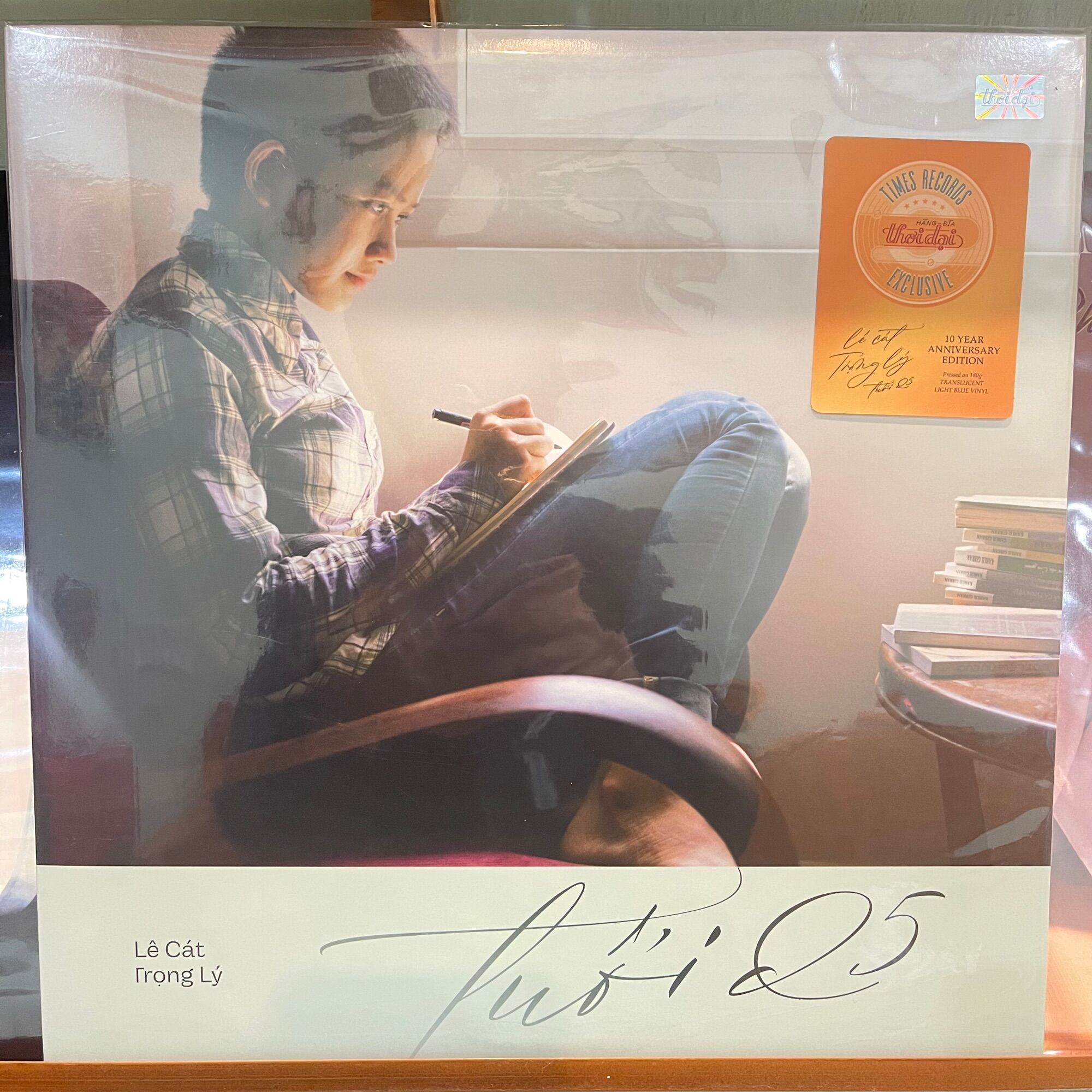 LP Lê Cát Trọng Lý - Tuổi 25 Nguyên seal - bản giới hạn -phôi xanh đẹp