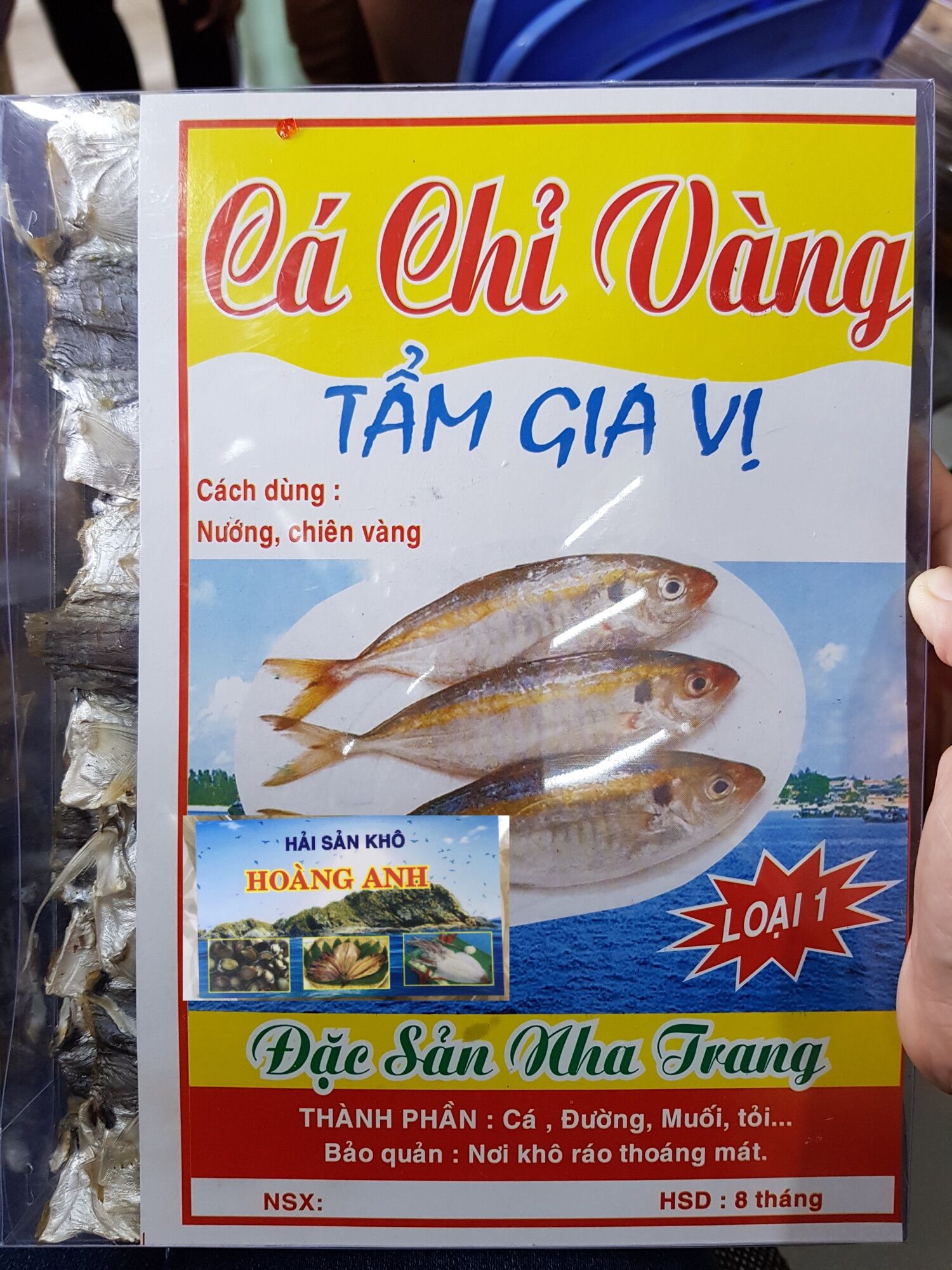 500g cá chỉ vàng nha trang