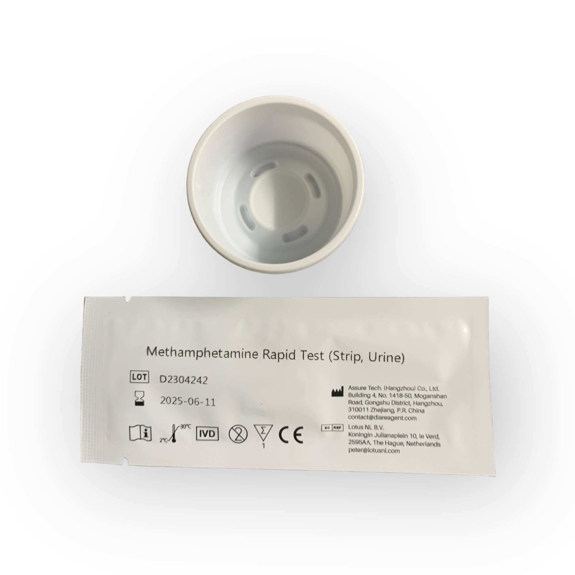[HCM]Que thử ma tuý đá Fastep, Que test nhanh đá, Que thử đá, Que thử Methaphetamin Fastep,  (1 test + 1 cốc)