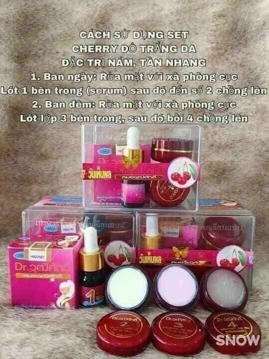 Set kem tri nám Thái Lan