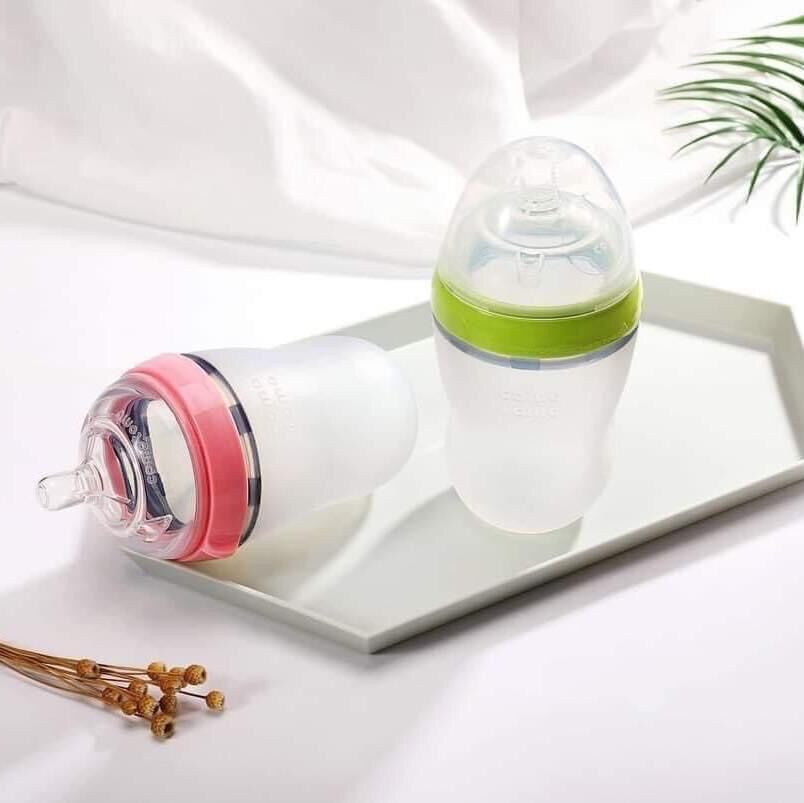 Bình sữa Comotomo 150ml tặng kèm tay cầm