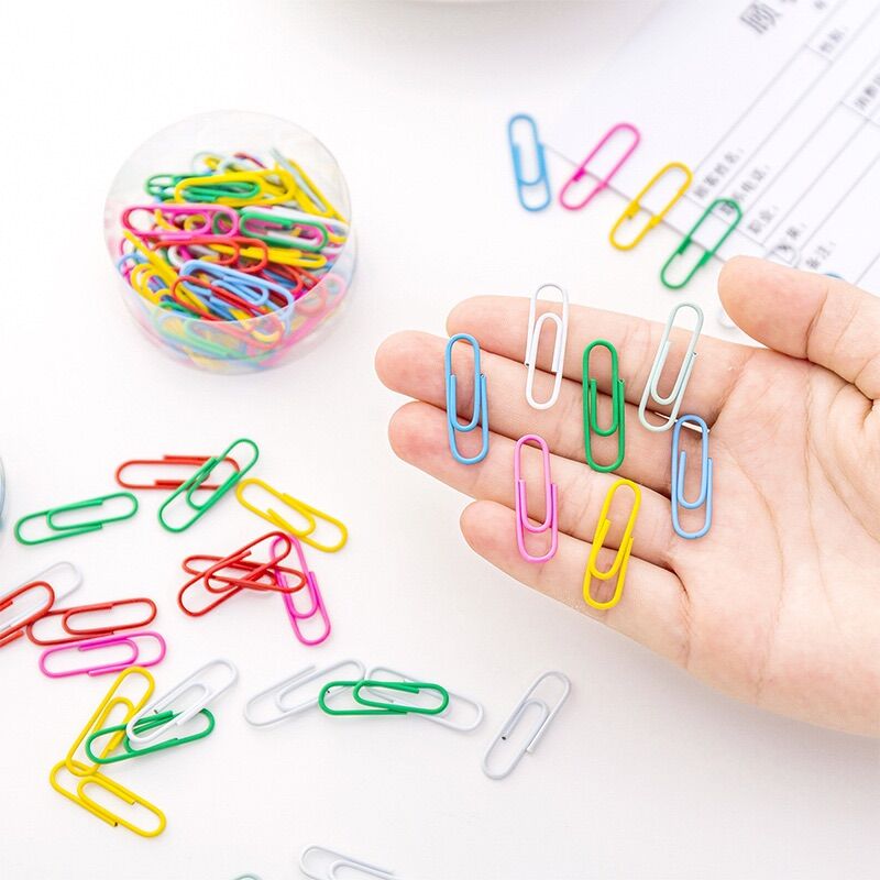 Set 50 ghim kẹp giấy đủ màu