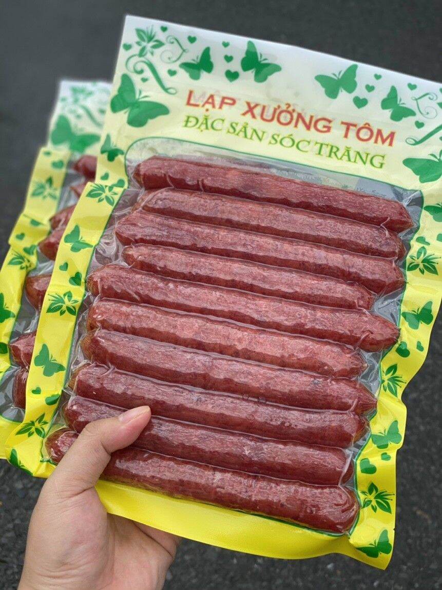 Lạp xưởng tôm loại đặc biệt  KL 500g