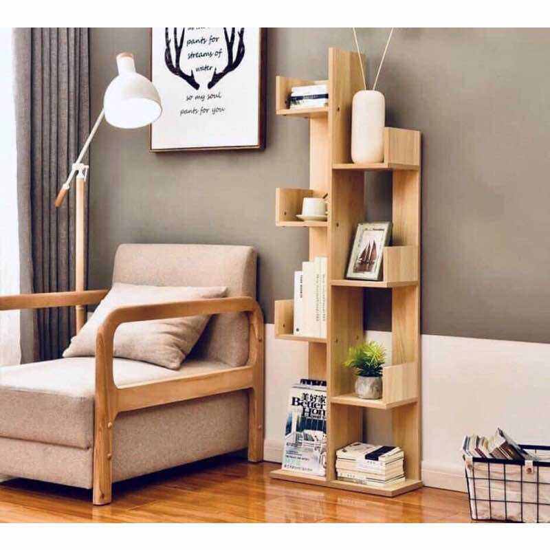 Kệ sách xương rồng - kệ sách hình cây lắp ghép đa năng