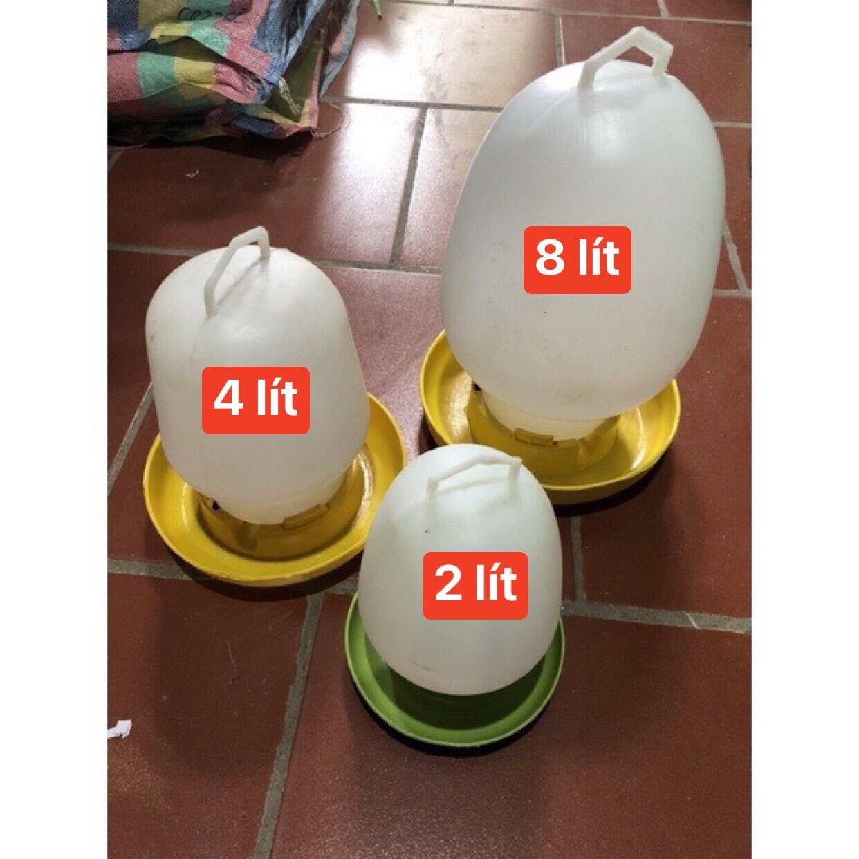 Máng uống nước tự động cho gà,vịt