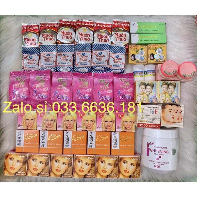 Combo kem trộn trắng nhanh cấp tốc theo công thức spa 2