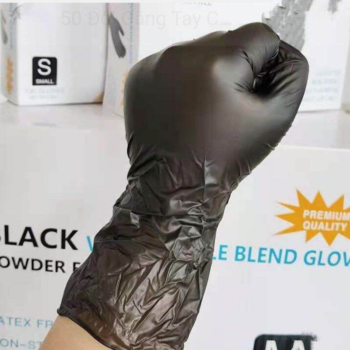 🎁50 đôi găng tay cỡ M -chất liệu cao su