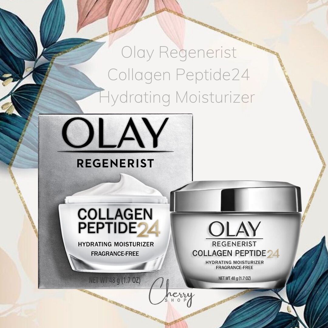 [Hcm][Hàng Usa/New] Kem Dưỡng Ẩm Làm Mờ Vết Nhăn Olay Collagen Peptide 24 Fragrance Free (48G)