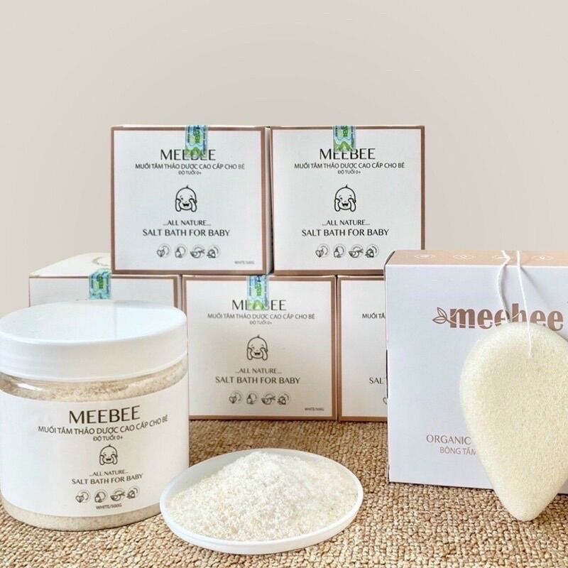 Muối tắm thảo dược MEEBEE cao cấp