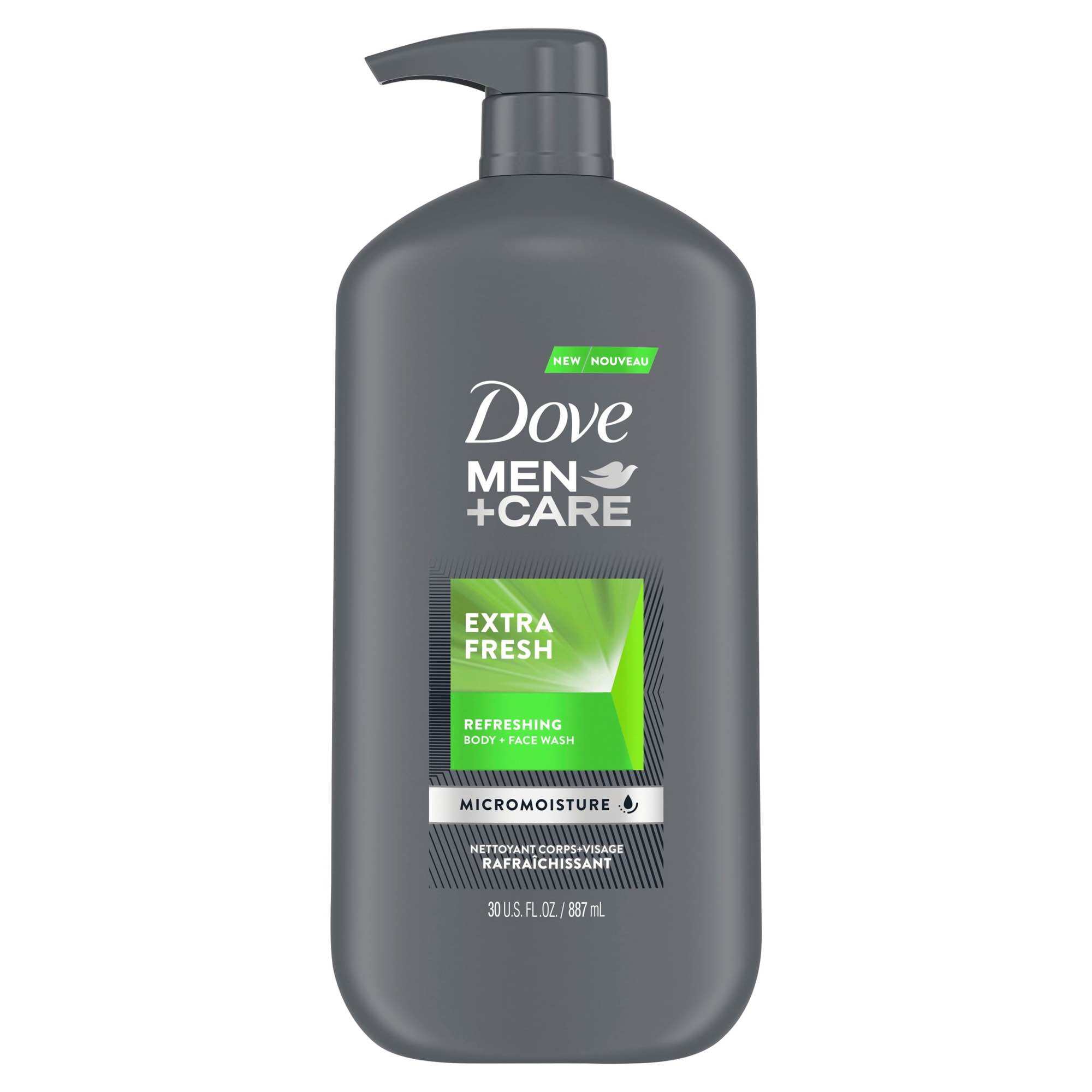 TẮM GỘI RỬA MẶT DOVE MEN USA MỸ 877ml