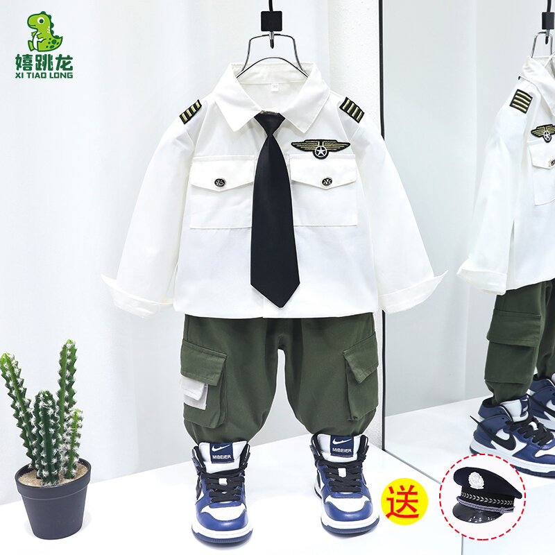 Bộ Trang Phục Cảnh Sát Cho Bé Trai Bộ Trang Phục Vai Diễn Cho Trẻ Em Bộ Trang Phục Biểu Diễn Ngày Lễ Cho Bé Trai Bộ Đồ Chơi Mô Phỏng Cho Trẻ Em