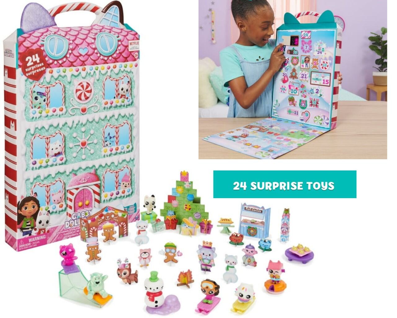 Gabby Doll house: Món quà Giáng Sinh của Gabby với 24 phụ kiện