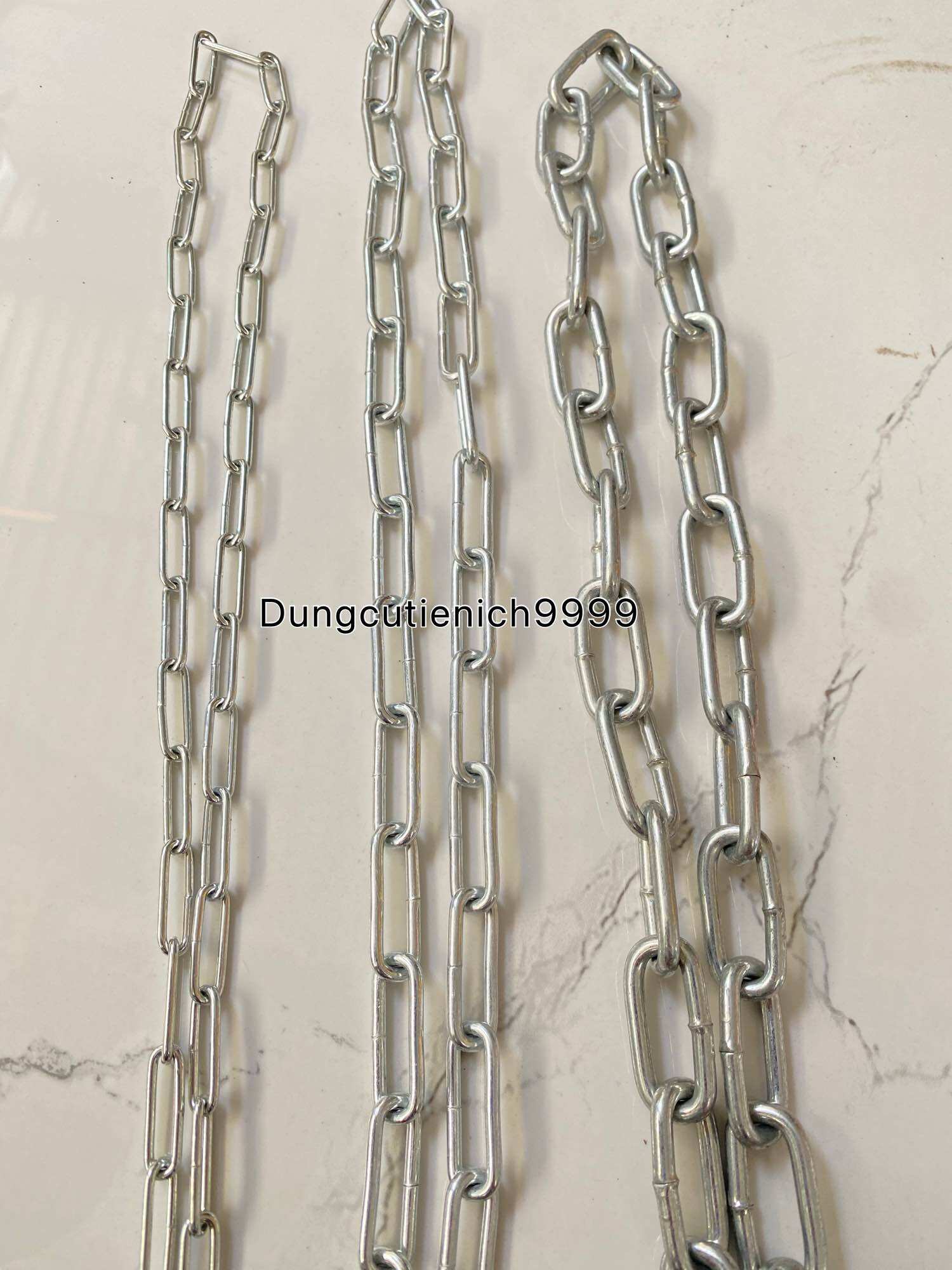 Xích chó mèo đủ size (2 li, 3li, 4li) dài 1.3 mét-2 mét