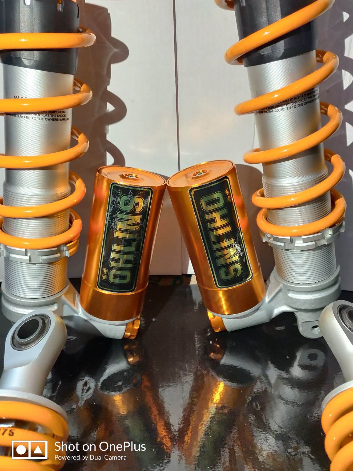 Phuộc Ohlins bình dầu dưới 38cm gắn Sh Viêt Nam
