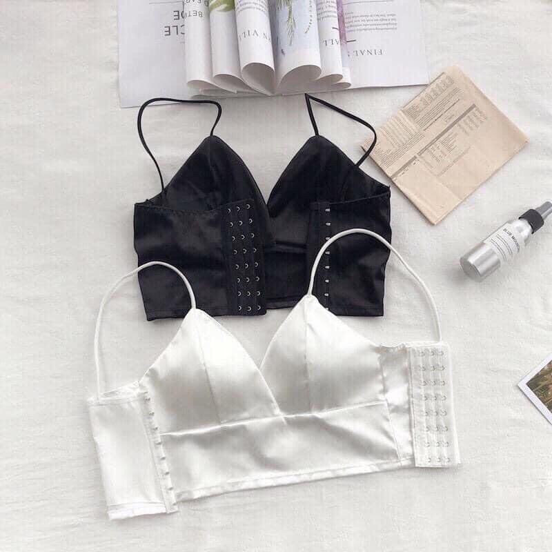 🔥BIGSIZE NỮ🔥Áo bra satin BIGSIZE