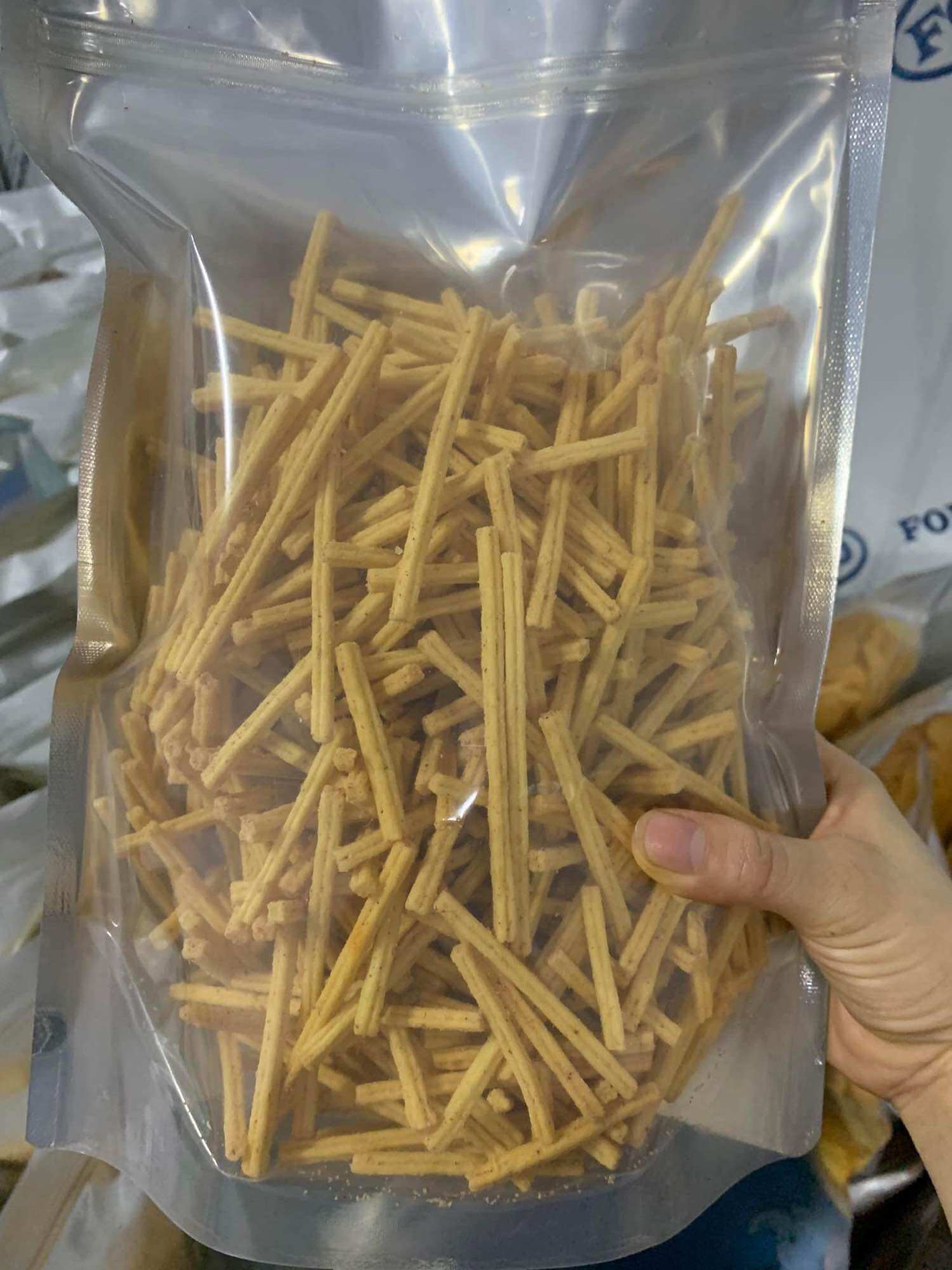 500gr bim bim que hương ngó sen (Túi zip)