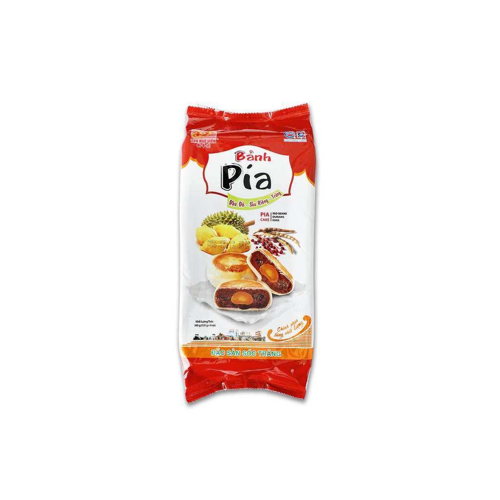 Pía đậu đỏ trứng Tân Huê Viên