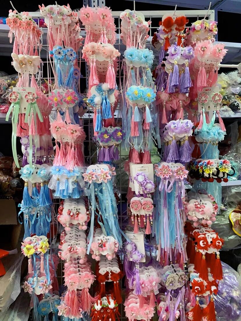 Gói 10 set kẹp tóc xinh cho bé