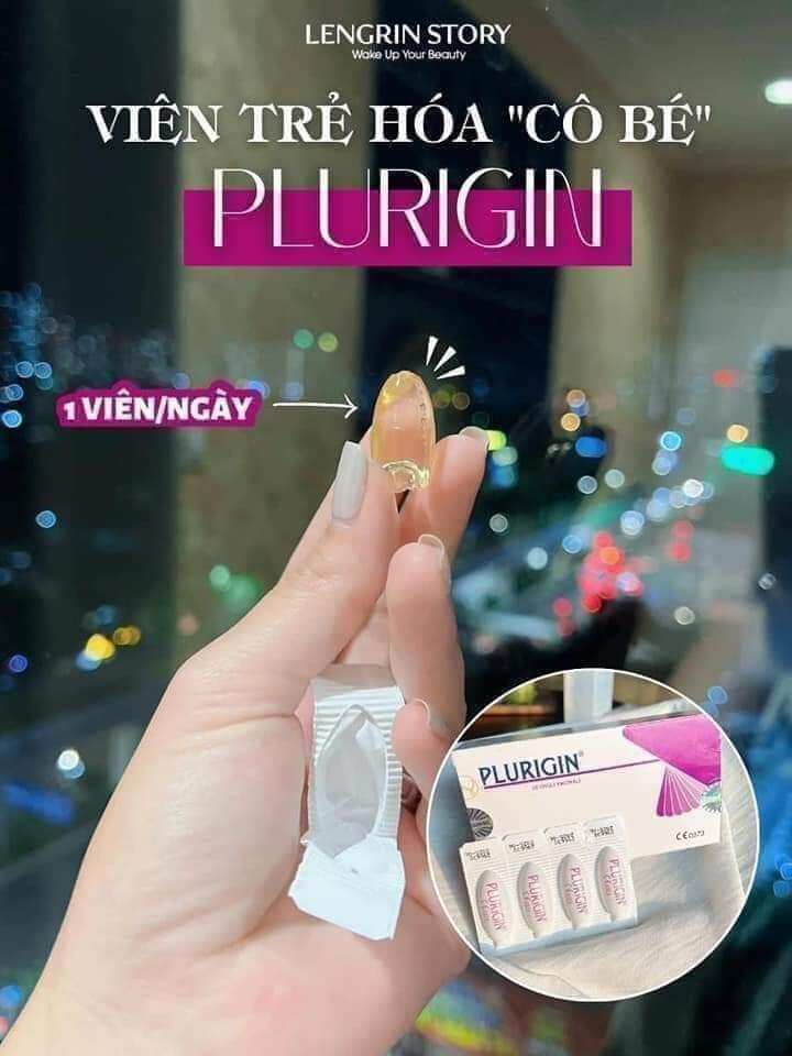 1 viên thạch trẻ hoá Plurigin Dova