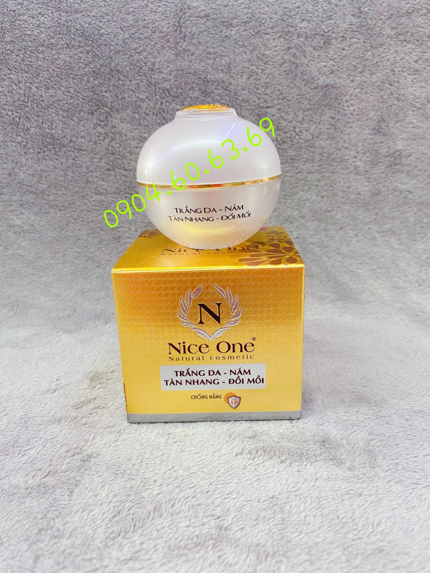 Kem nice one 20g trắng da - nám - tàn nhang - đồi môi