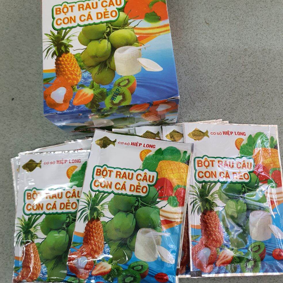 COMBO 2 GÓI BỘT RAU CÂU CON CÁ HIỆP LONG date 2025