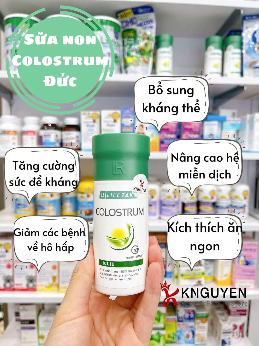 Sữa non colostrum đức