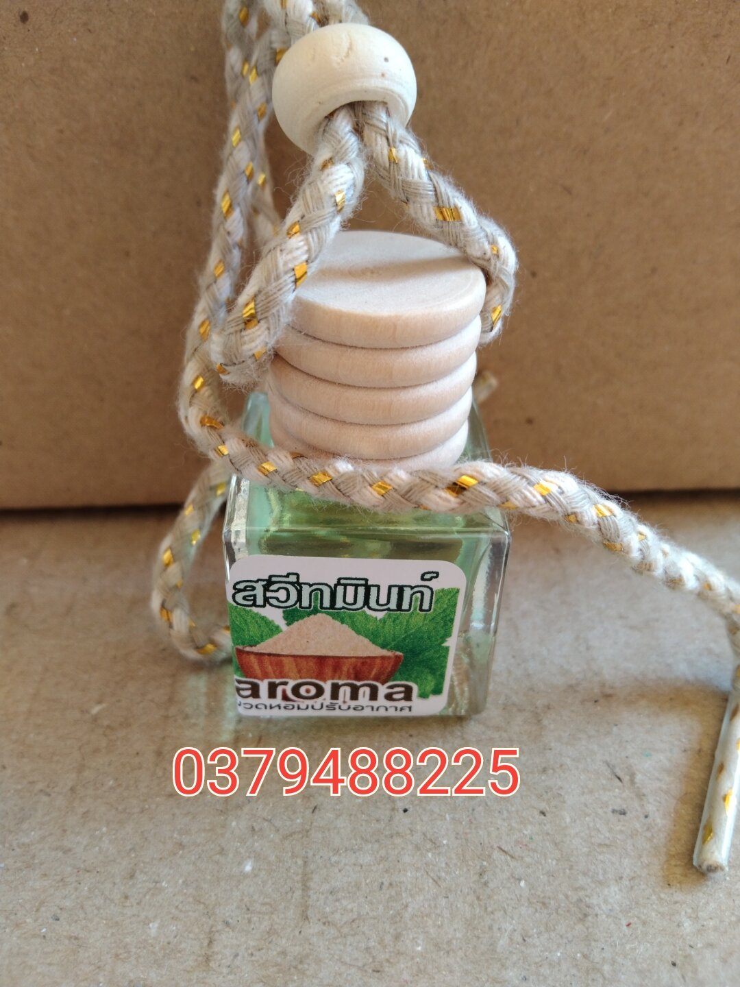 Tinh dầu treo xe ô tô Aroma thái lan hương bạc hà