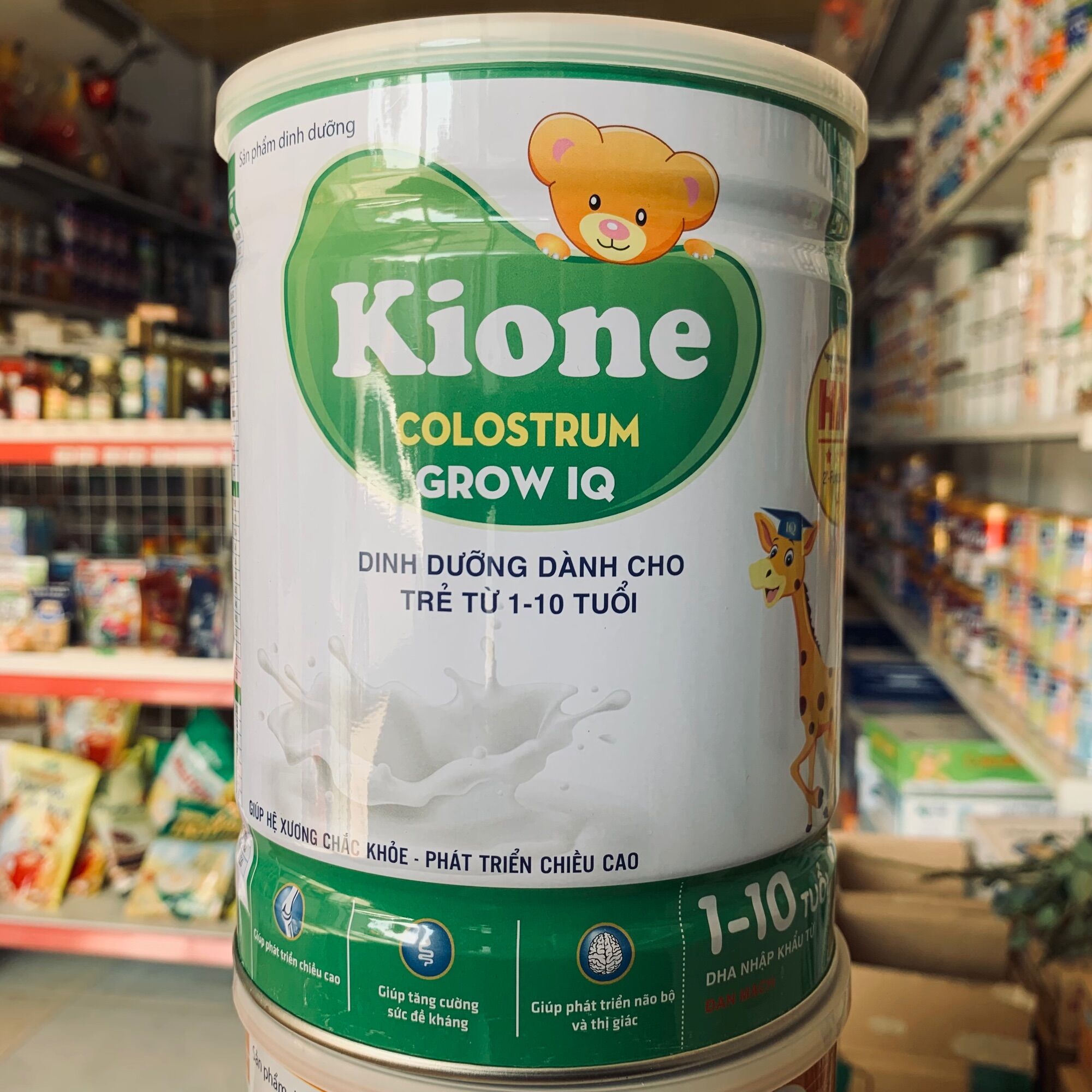 Sữa kione Grow lon 900g