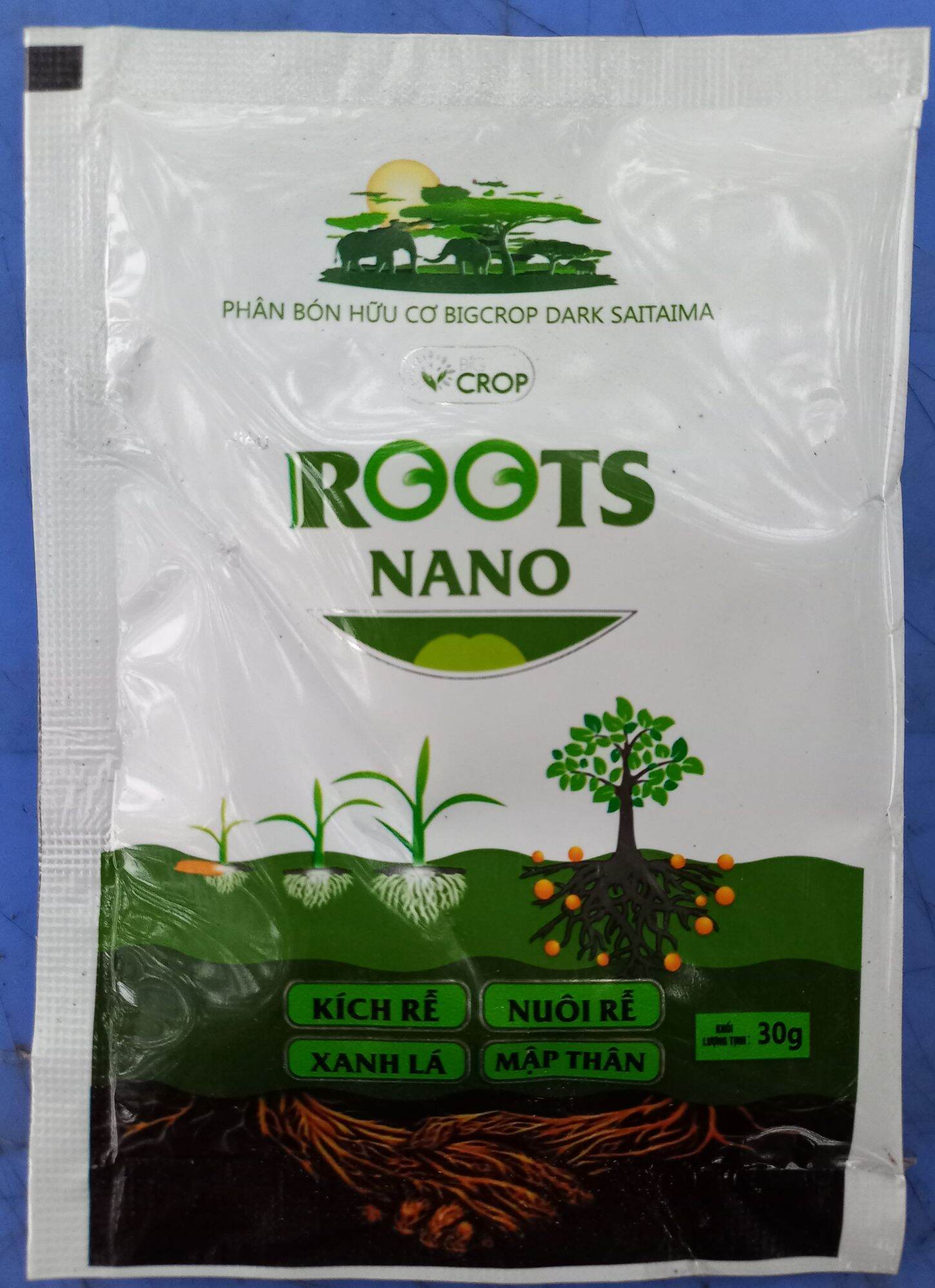 Phân bón hữu cơ roots nano siêu ra rễ gói 30g