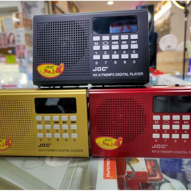 Đài Radio FM nghe nhạc mp3 Joc KK-9 mẫu 2023 sành điệu 