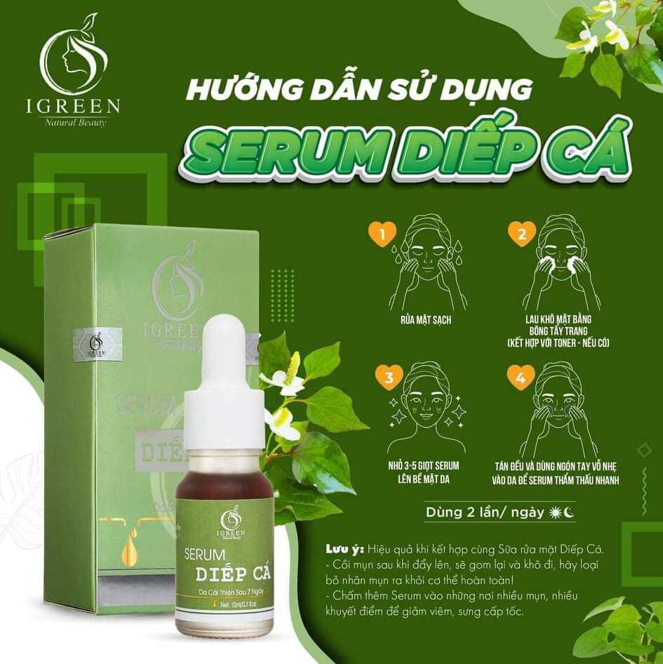 Serum Diếp Cá igreen